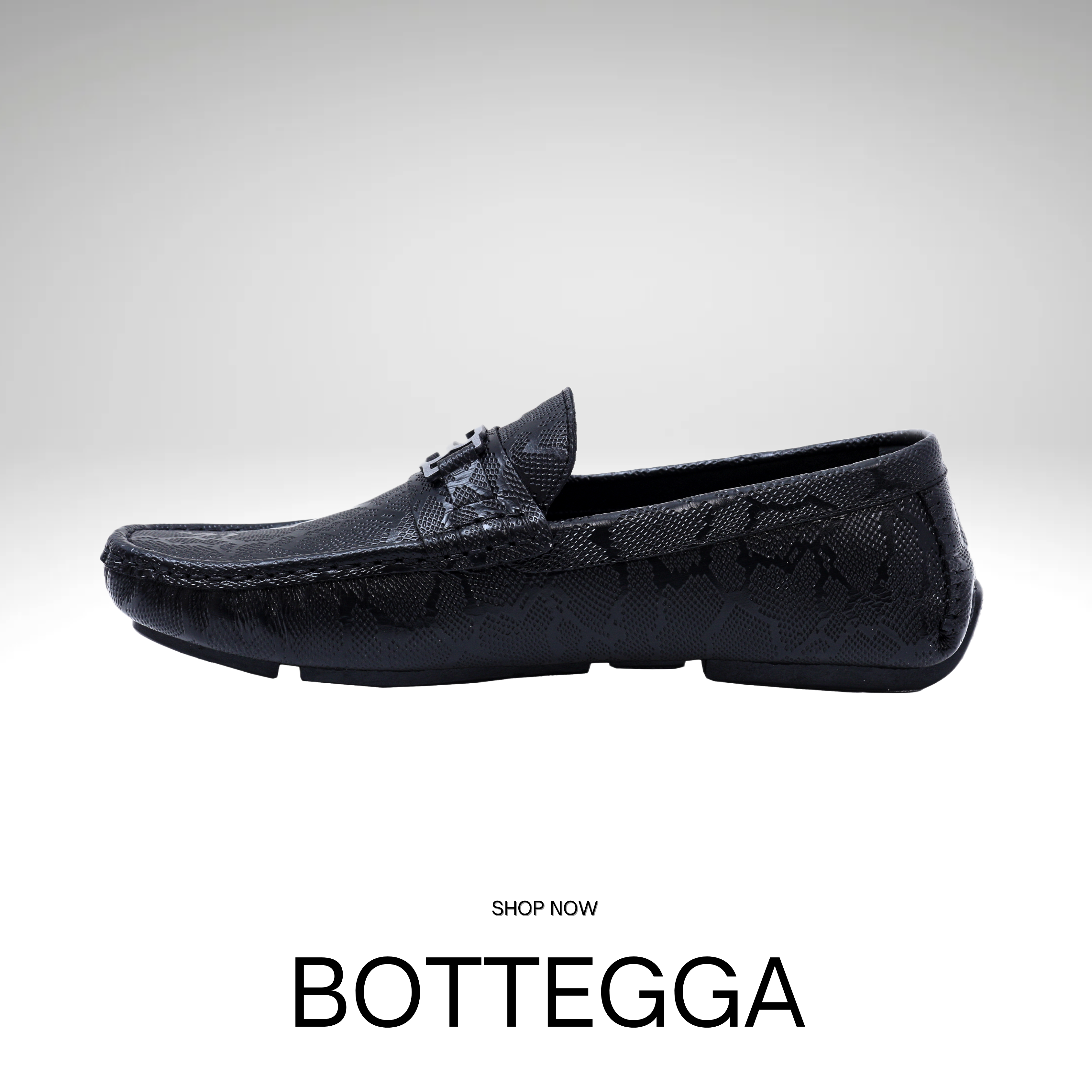 SNAKE-PRINT BLACK - BOTTEGGA