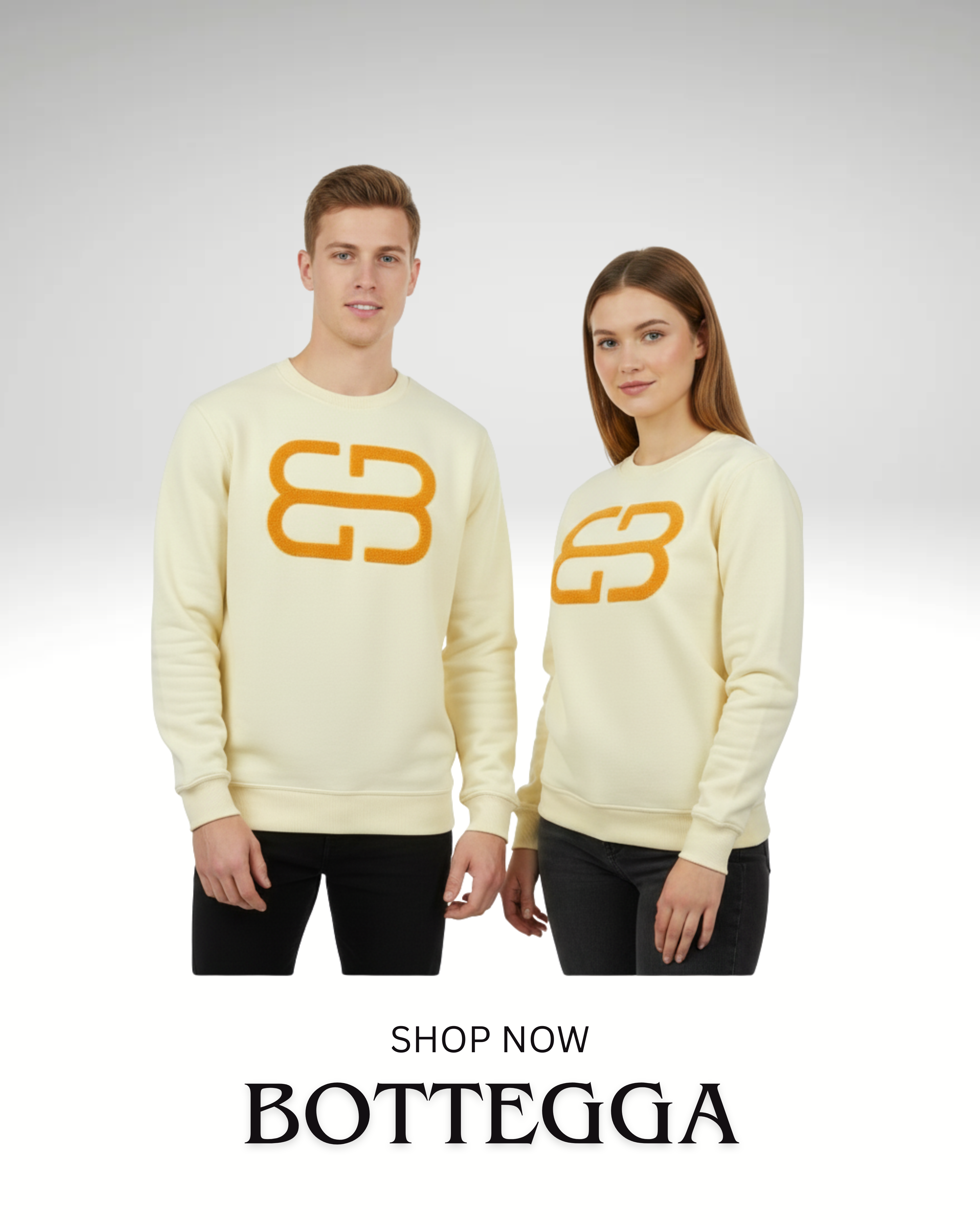 EMBROIDERED BOTTEGGA LOGO SWEATSHIRT