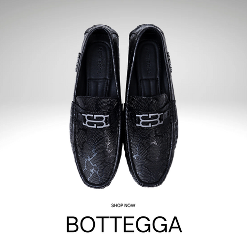 SNAKE-PRINT BLACK - BOTTEGGA
