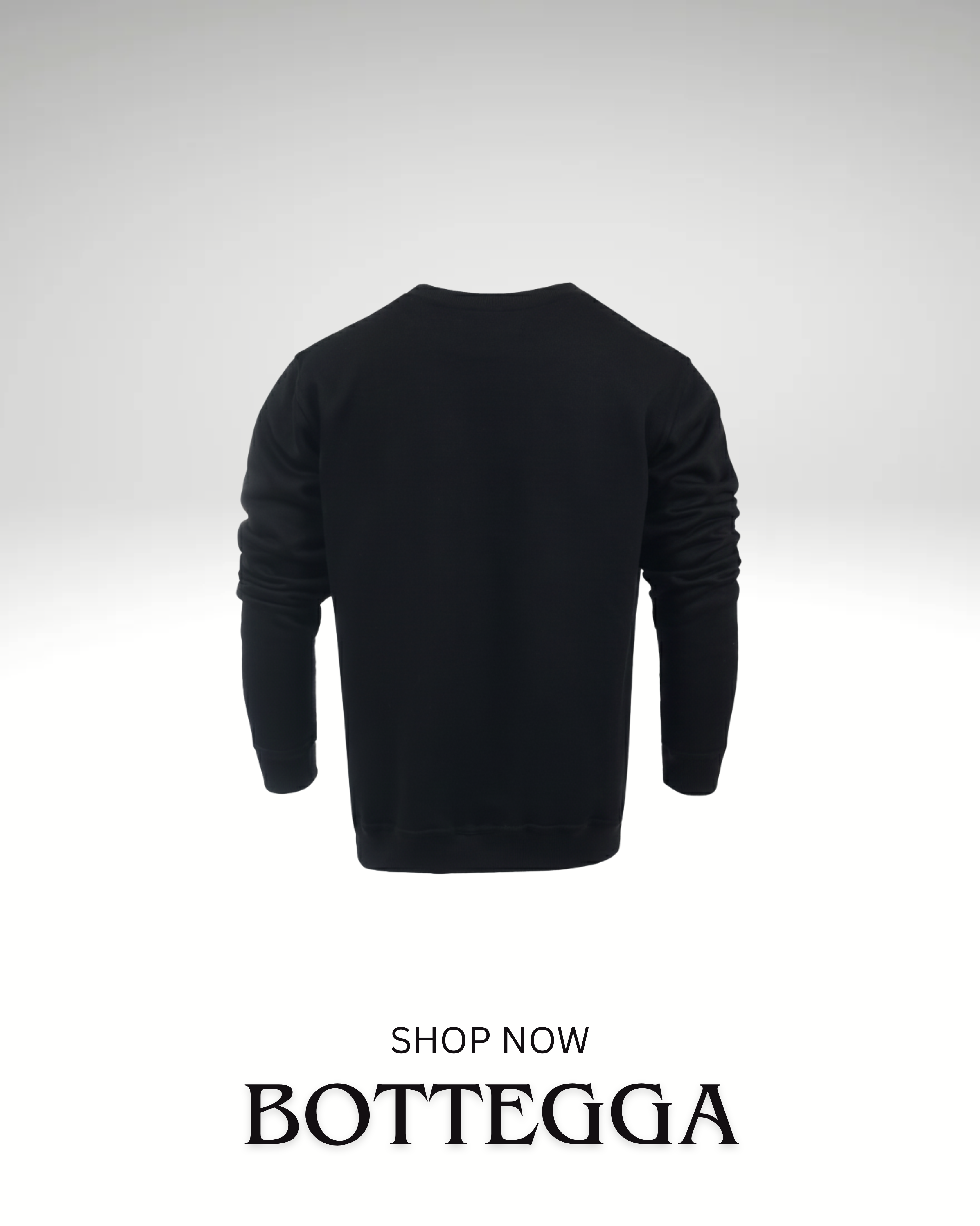 EMBROIDERED BOTTEGGA LOGO SWEATSHIRT