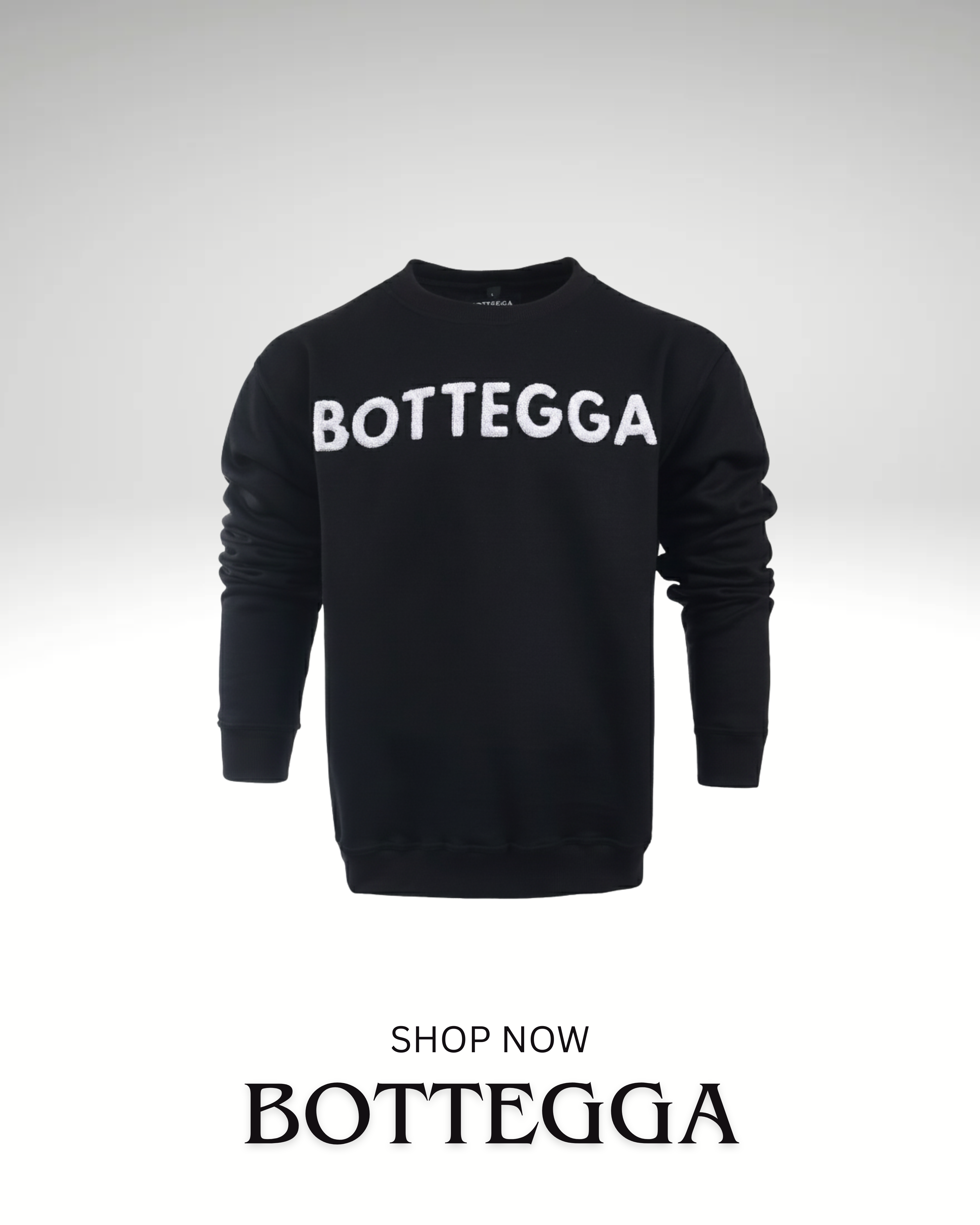 EMBROIDERED BOTTEGGA SIGNATURE SWEATSHIRT