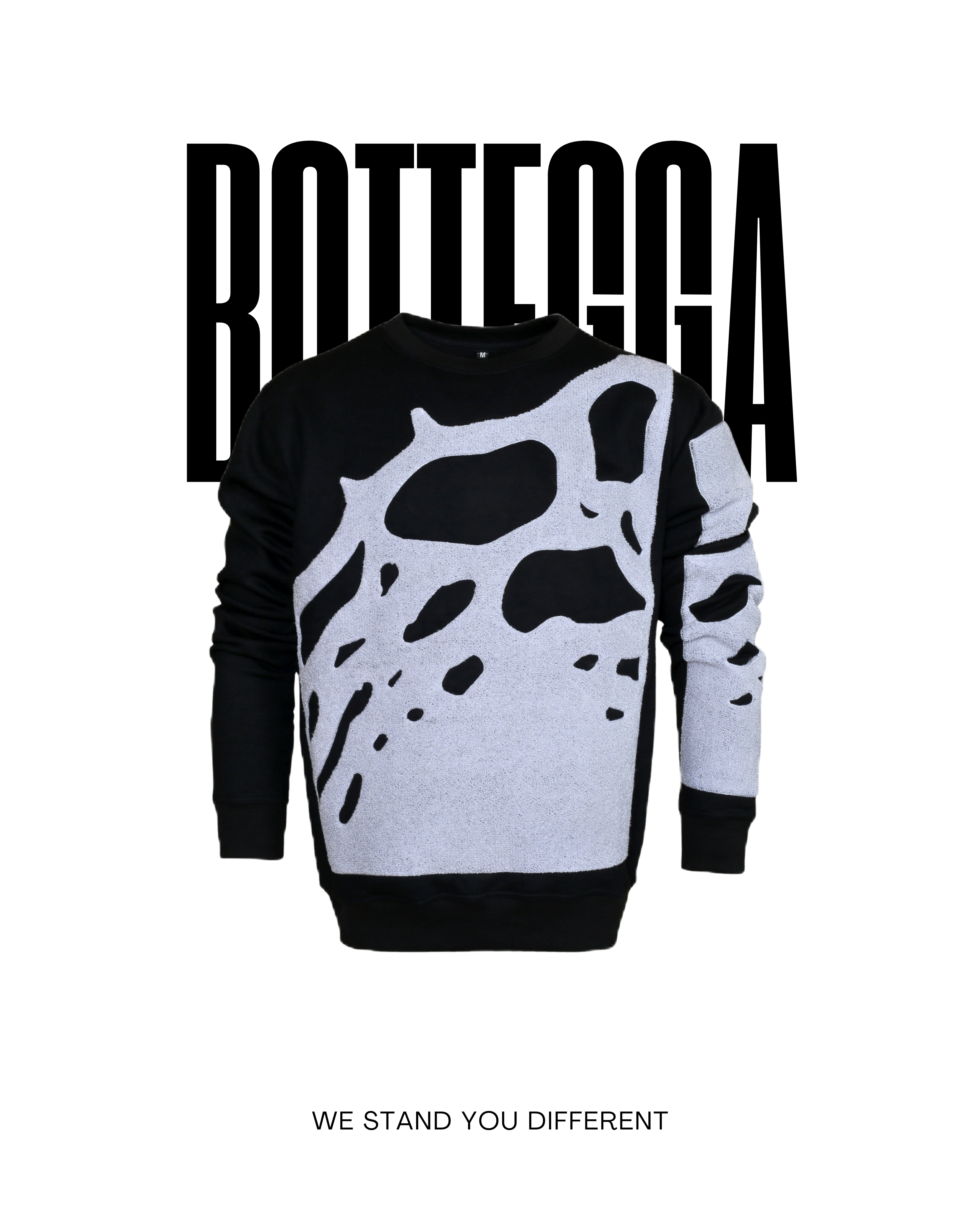 EMBROIDERED BOTTEGGA DESIGN SWEATSHIRT
