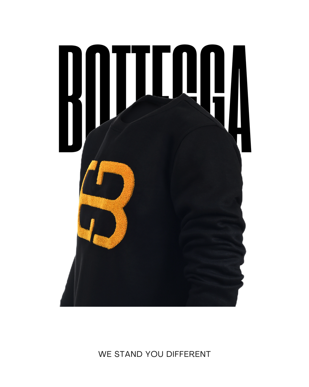 EMBROIDERED BOTTEGGA LOGO SWEATSHIRT