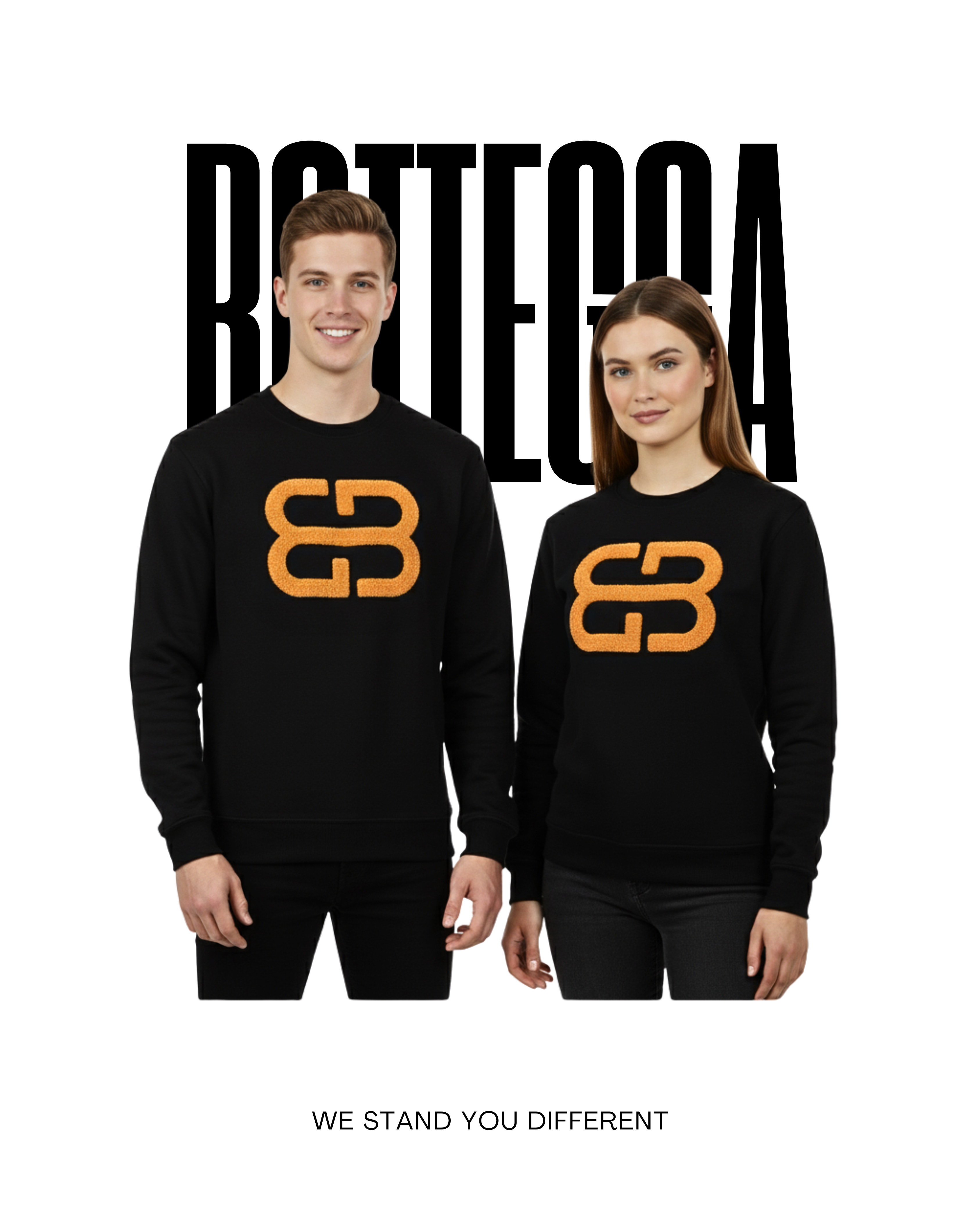 EMBROIDERED BOTTEGGA LOGO SWEATSHIRT