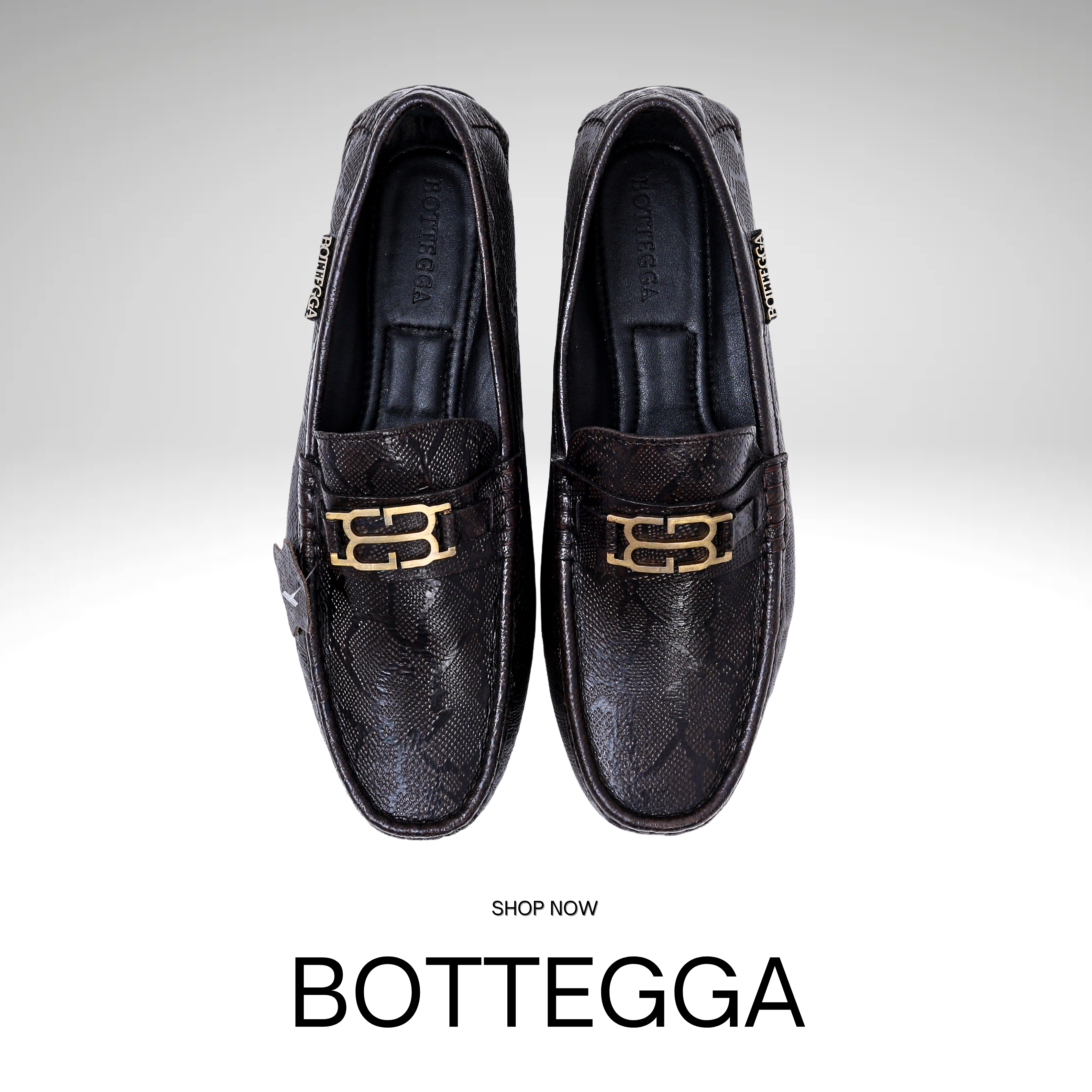 SNAKE-PRINT BROWN - BOTTEGGA