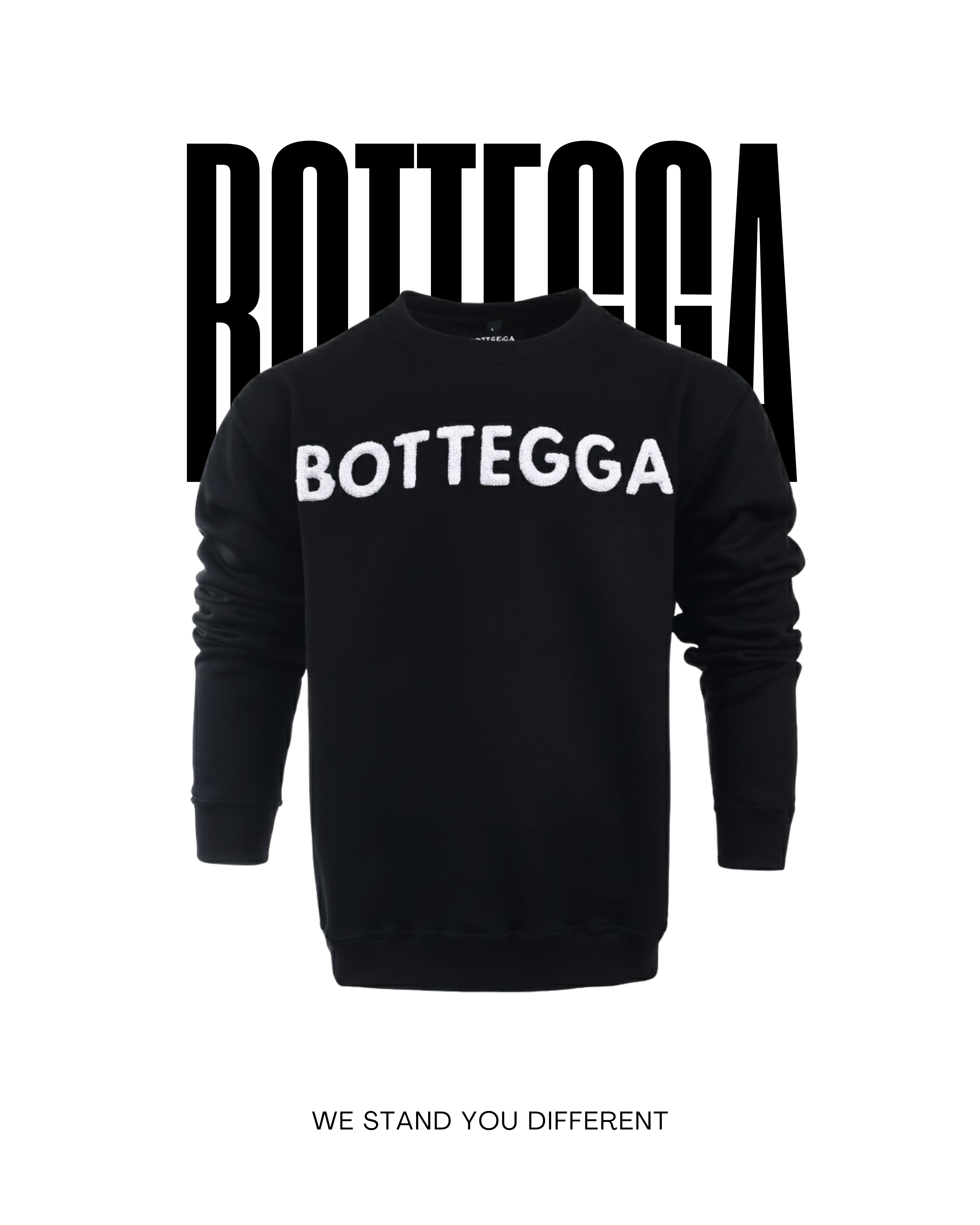 EMBROIDERED BOTTEGGA SIGNATURE SWEATSHIRT