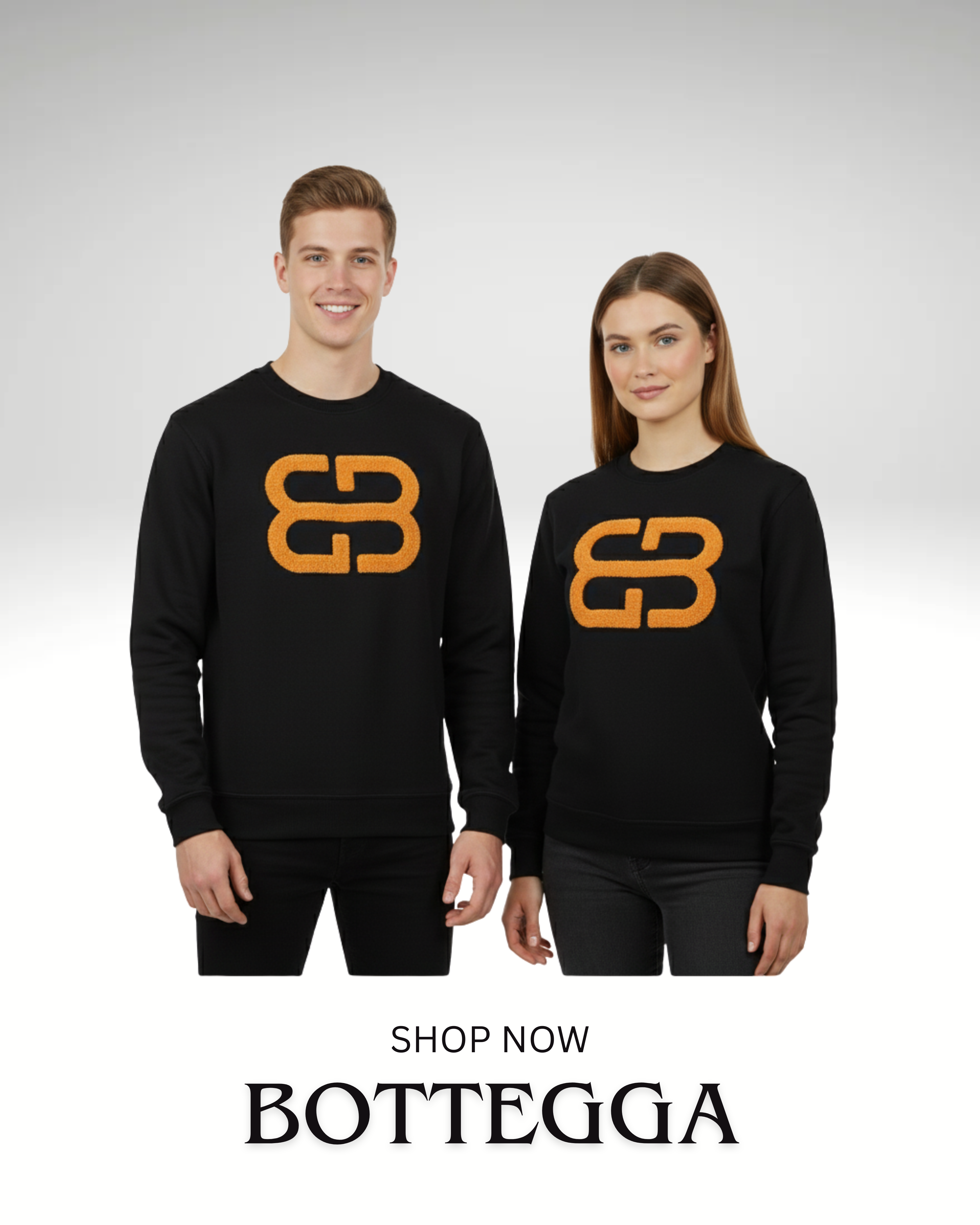 EMBROIDERED BOTTEGGA LOGO SWEATSHIRT
