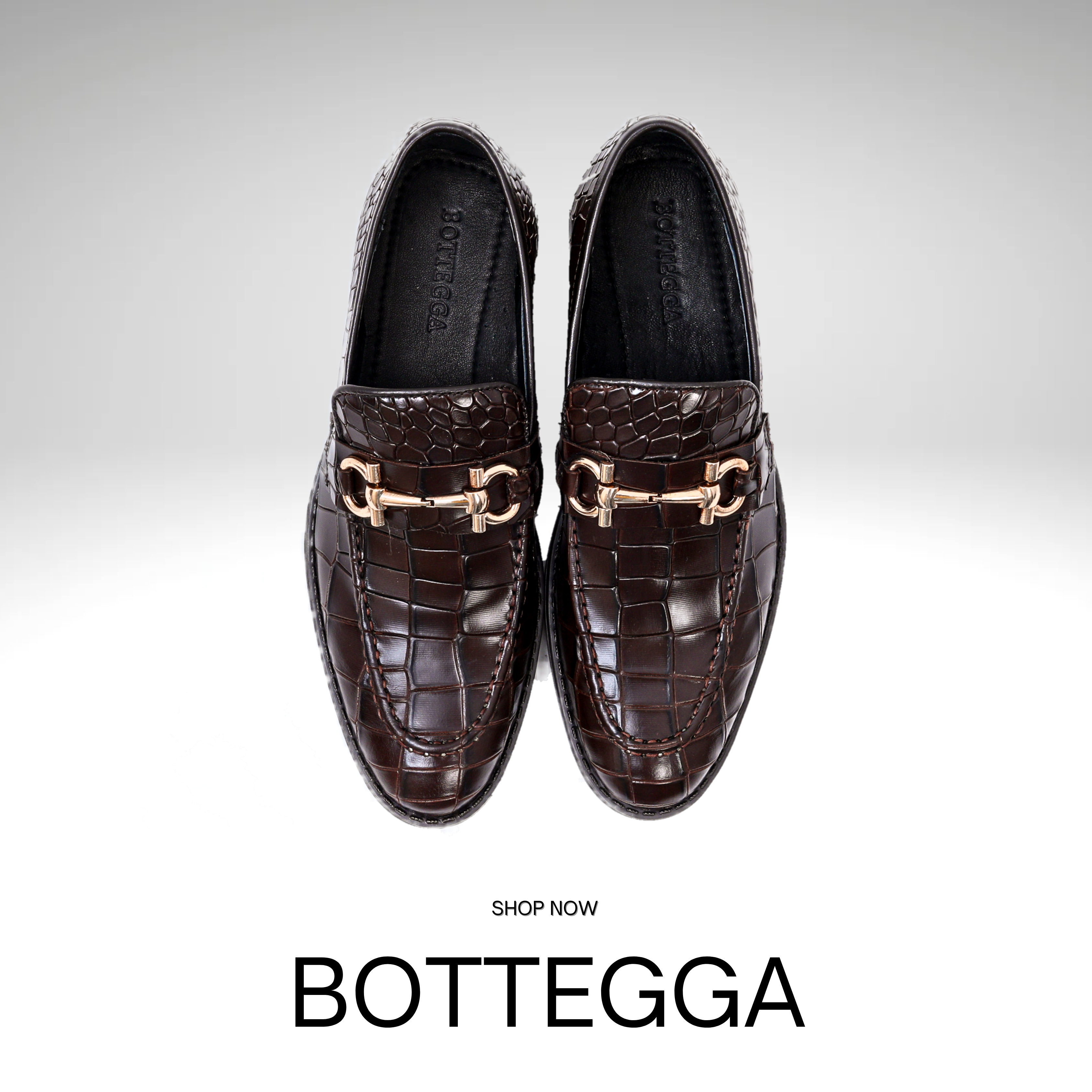 COCCODRILLO-BROWN - BOTTEGGA