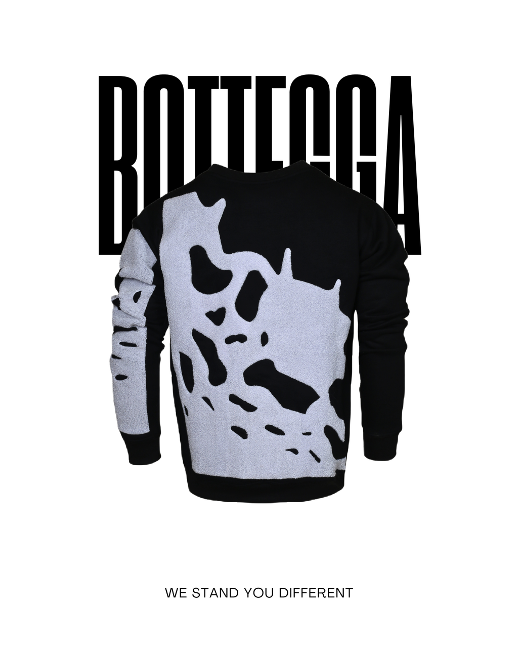 EMBROIDERED BOTTEGGA DESIGN SWEATSHIRT