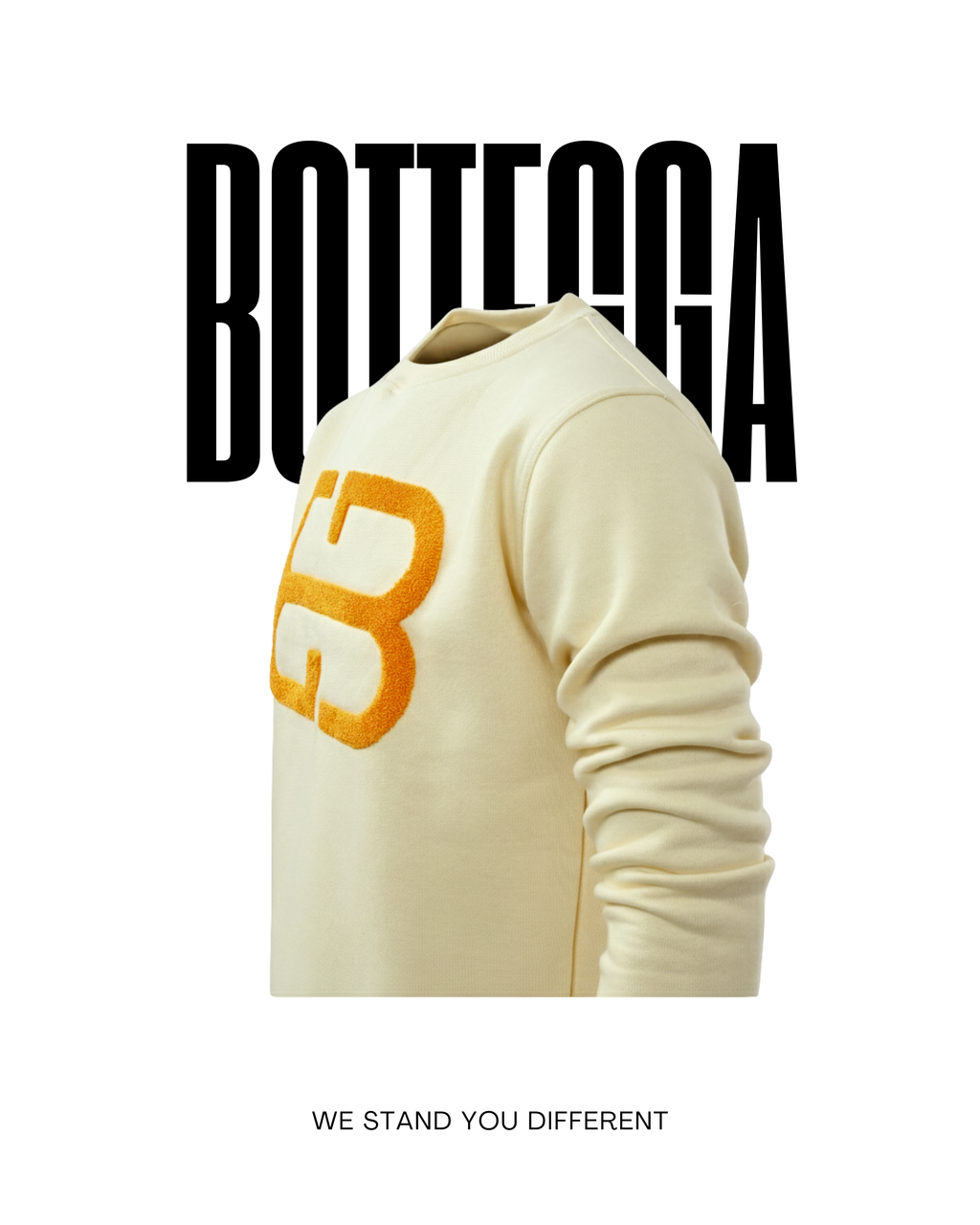 EMBROIDERED BOTTEGGA LOGO SWEATSHIRT