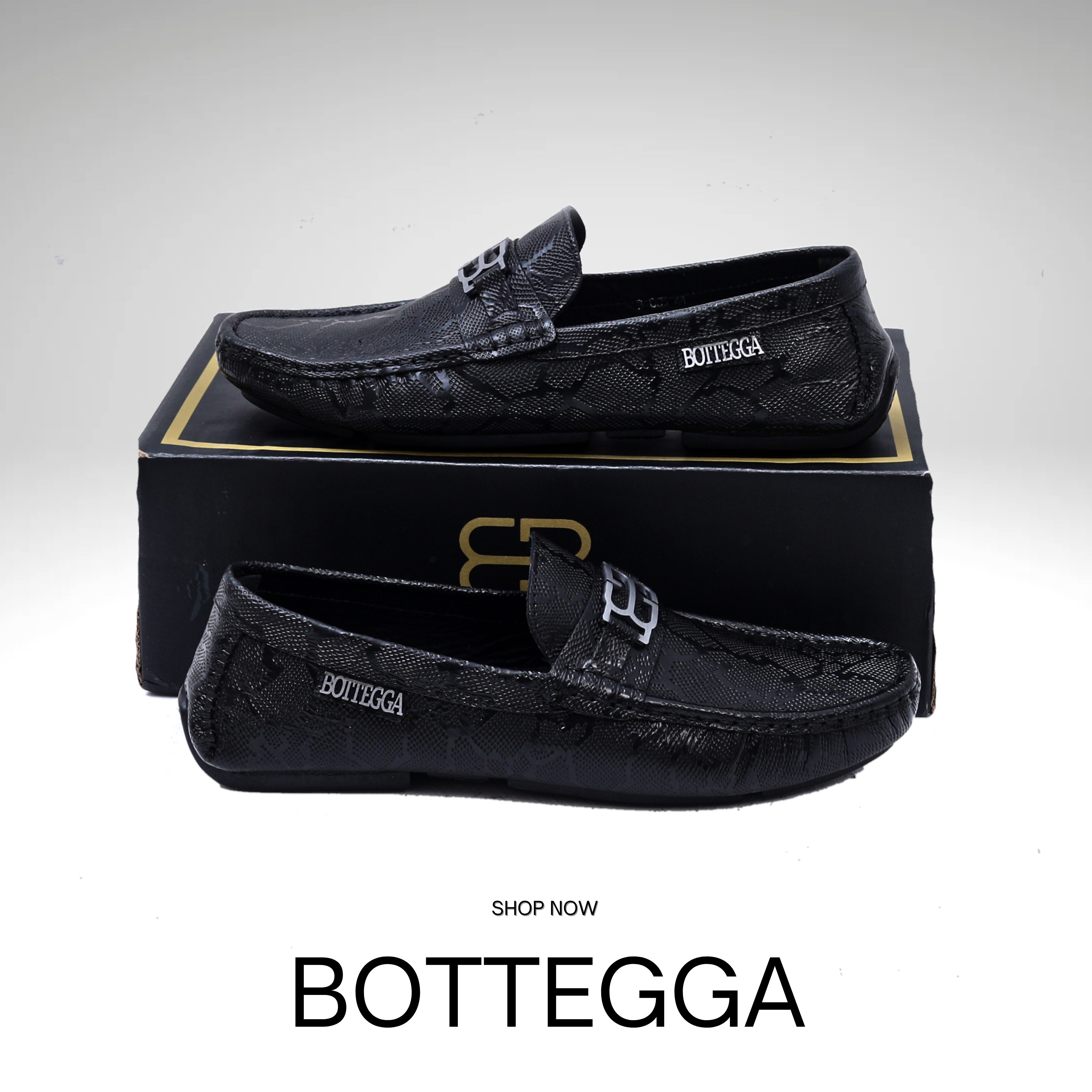 SNAKE-PRINT BLACK - BOTTEGGA