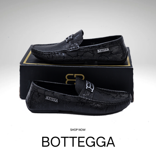 SNAKE-PRINT BLACK - BOTTEGGA