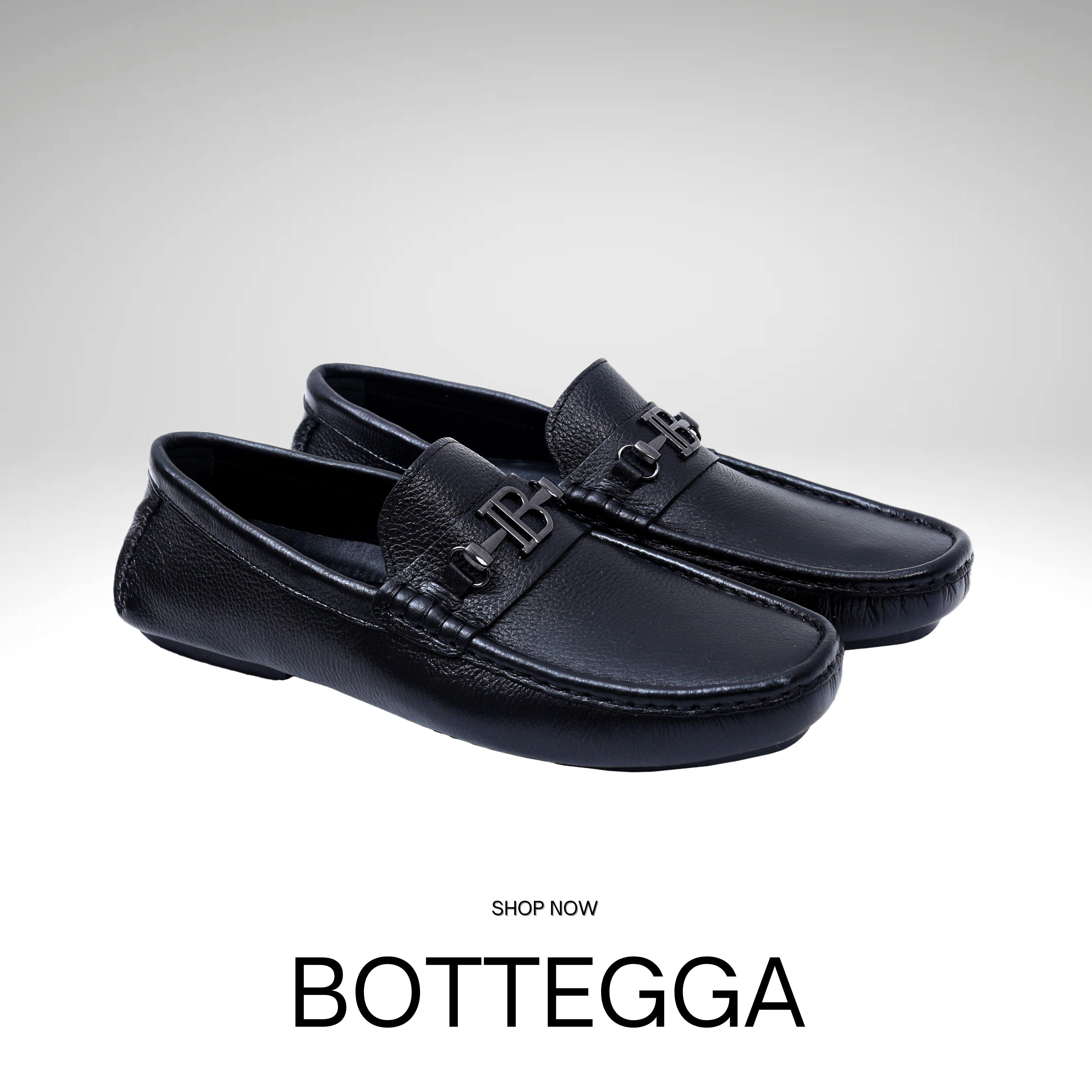 FULL GRAIN - BLACK - BOTTEGGA