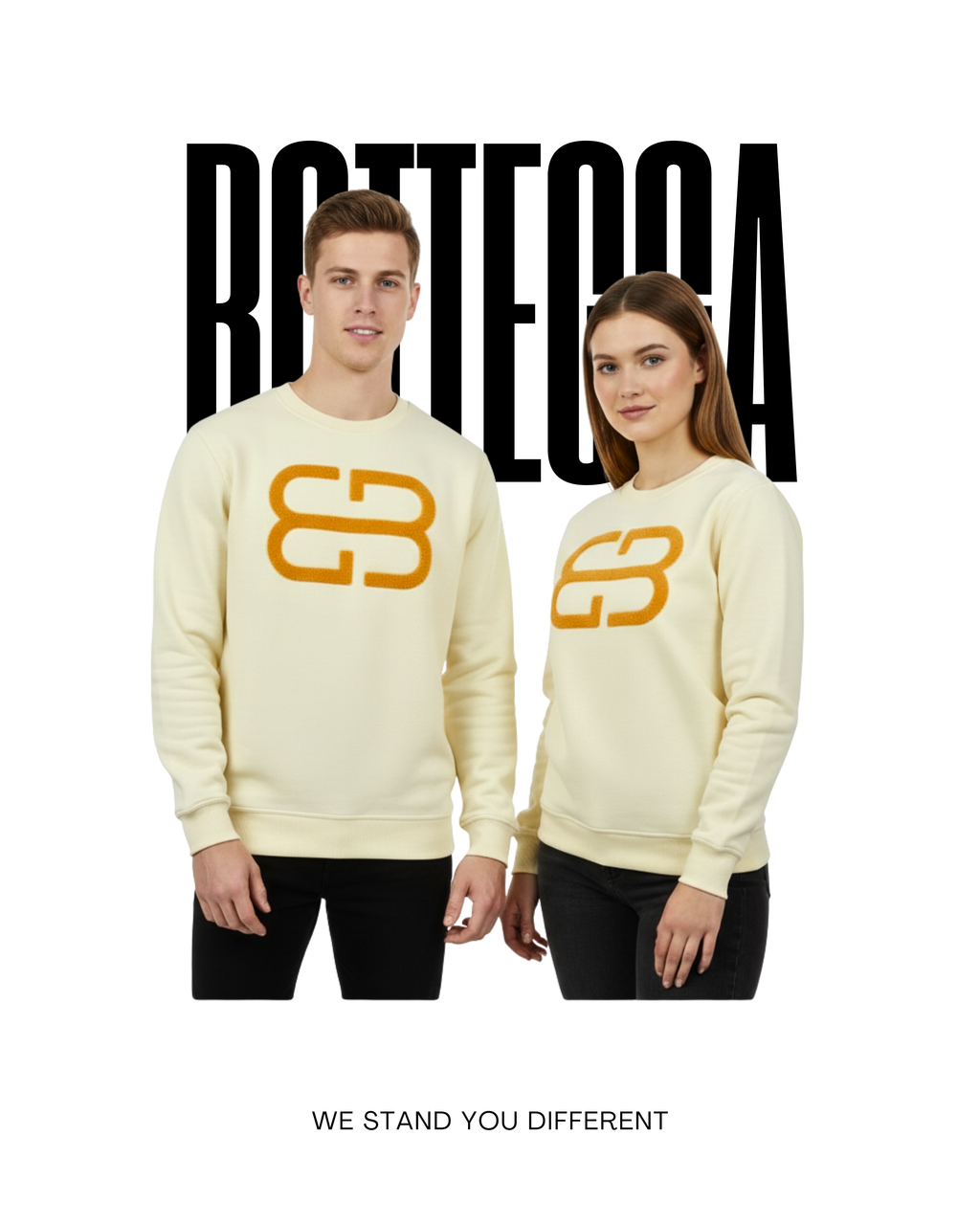EMBROIDERED BOTTEGGA LOGO SWEATSHIRT