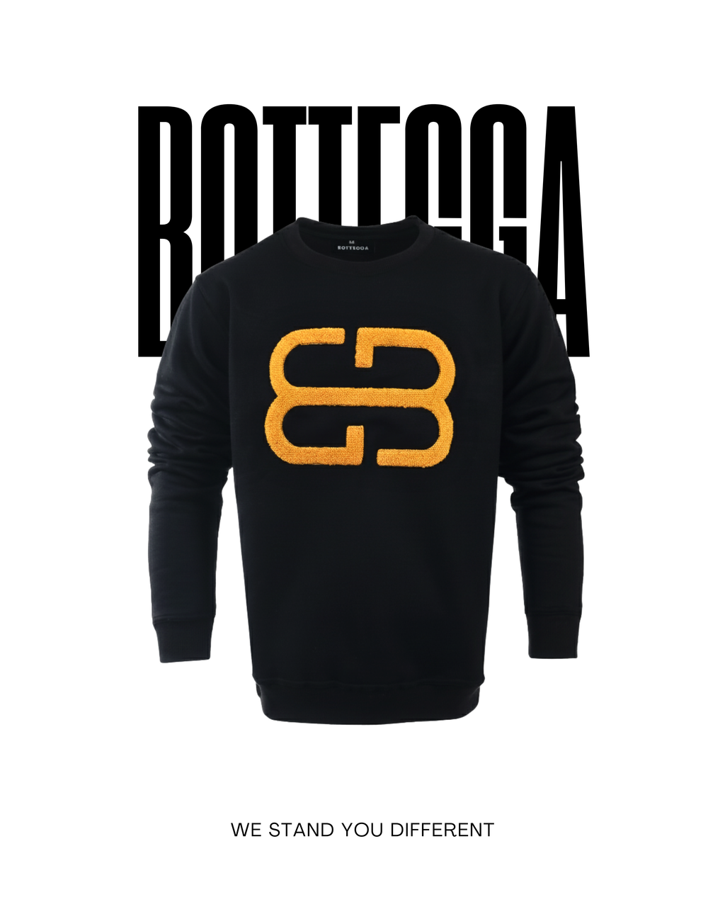 EMBROIDERED BOTTEGGA LOGO SWEATSHIRT