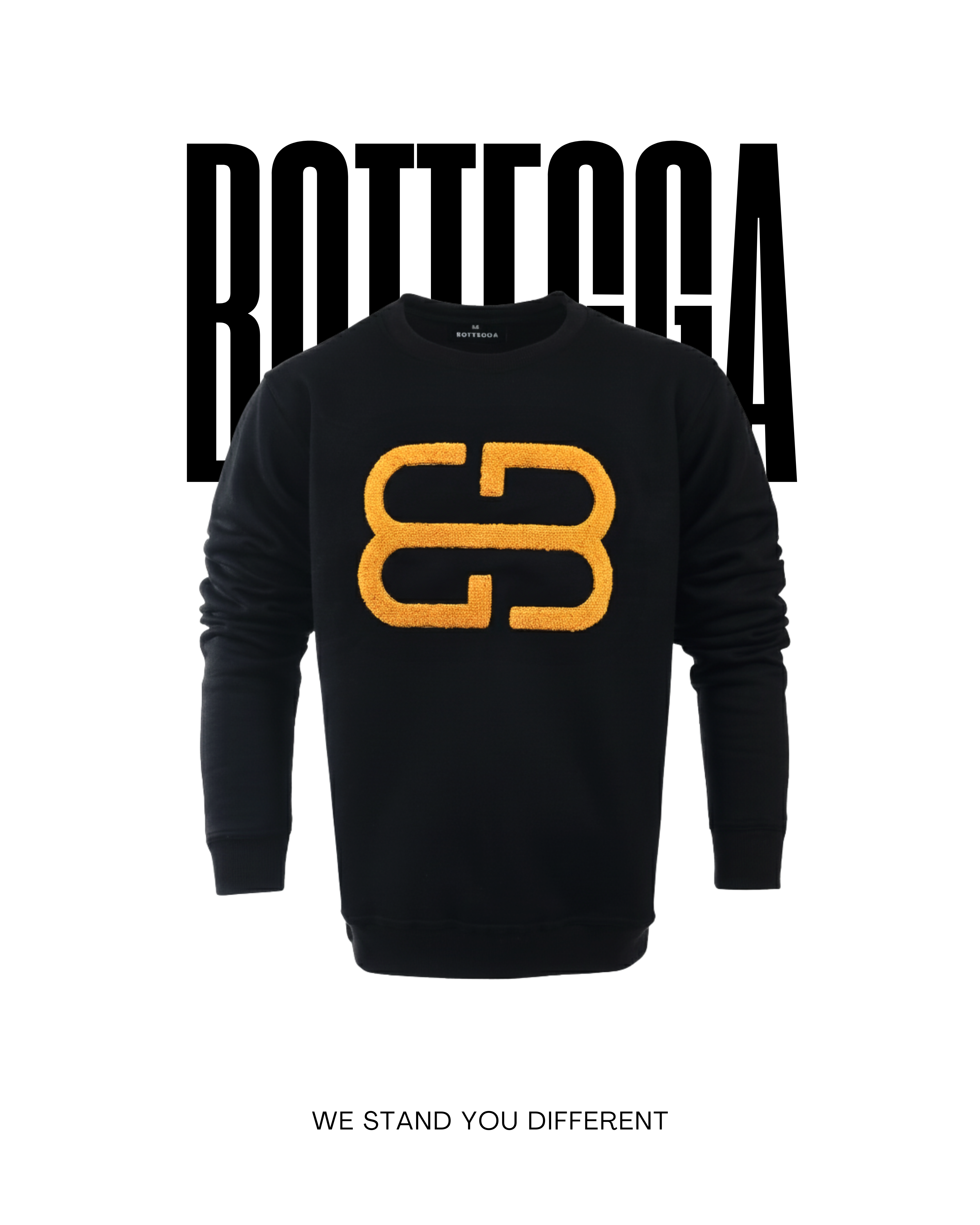 EMBROIDERED BOTTEGGA LOGO SWEATSHIRT